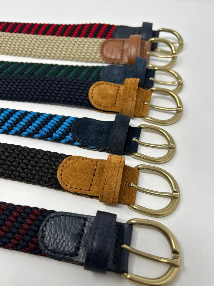 CINTURA ELASTICO G1893 BLU/AZZURRO