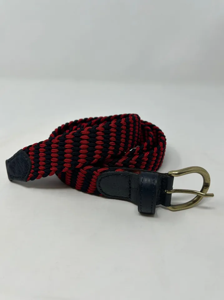 CINTURA ELASTICO G1893 BLU/ROSSO