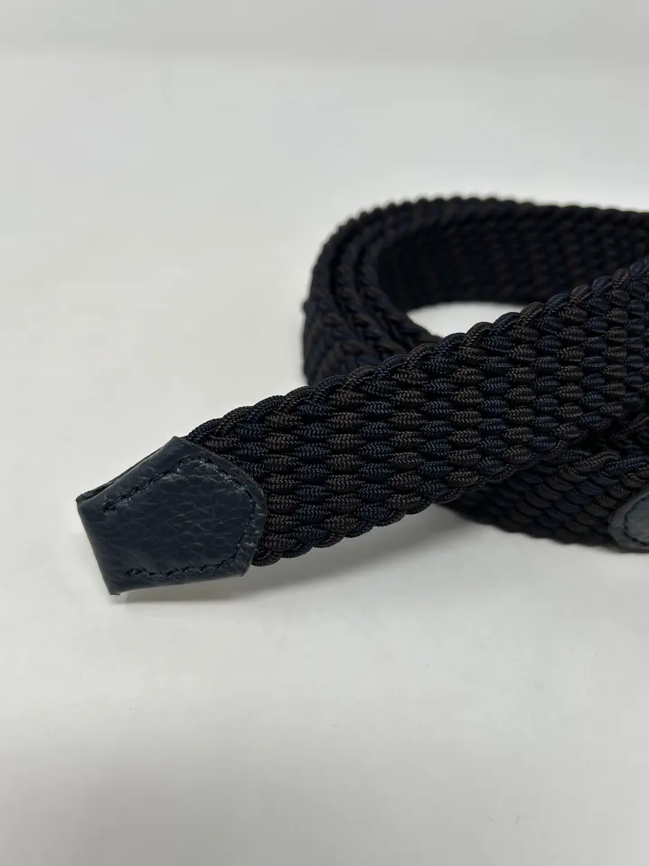 CINTURA ELASTICO G1893 BLU/TESTA DI MORO