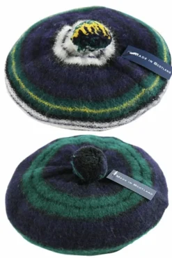 CLOCHES POMPON TARTAN TAM