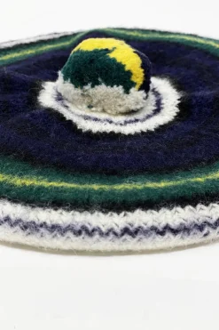 CLOCHES POMPON TARTAN TAM