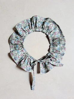 COLLETTO MAXI ROUCHES LIBERTY FABRIC