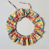 COLLETTO MAXI ROUCHES LIBERTY FABRIC