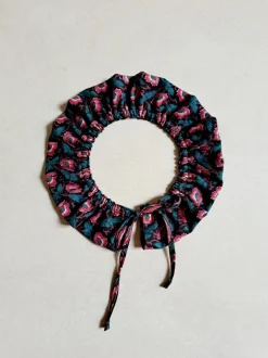 COLLETTO MAXI ROUCHES LIBERTY FABRIC