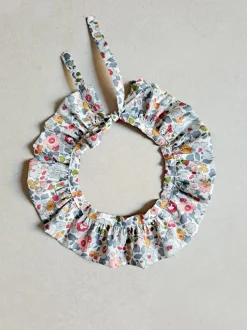 COLLETTO MAXI ROUCHES LIBERTY FABRIC