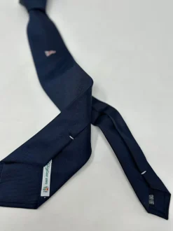 CRAVATTA BANDIERA GENOVA BLU