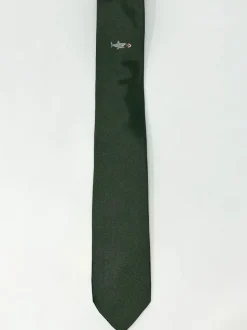 CRAVATTA GENOVA SHARK VERDE