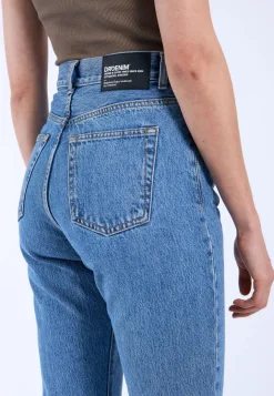 DR.DENIM JEANS VITA ALTA NORA STREAM SKY RETRO