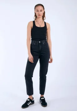 DR.DENIM JEANS VITA ALTA NORA STREAM SKY RETRO