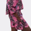 ENDELEA PANTALONI A PORTAFOGLIO AFRICAN WAX