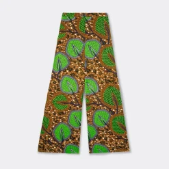 ENDELEA PANTALONI A PORTAFOGLIO AFRICAN WAX