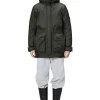 ESKIMO IMPERMEABILE VARDO PARKA GREEN RAINS