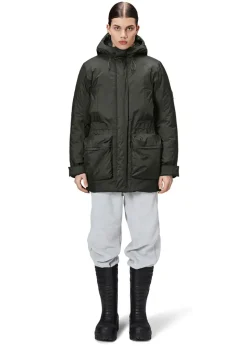 ESKIMO IMPERMEABILE VARDO PARKA GREEN RAINS