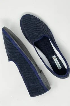 FRIULANINE VELLUTINE FRENCH CORDUROY BLU GHIGLINO