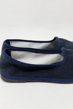 FRIULANINE VELLUTINE FRENCH CORDUROY BLU GHIGLINO