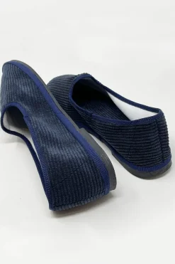 FRIULANINE VELLUTINE FRENCH CORDUROY BLU GHIGLINO