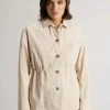 GABARDINE OVERSHIRT LIGHT OAK WOOLRICH