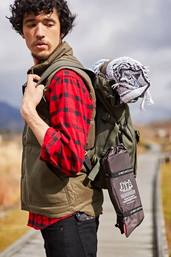 GALOSCE POCKET - PACKABLE WATERPROOF BOOTS MILITARE