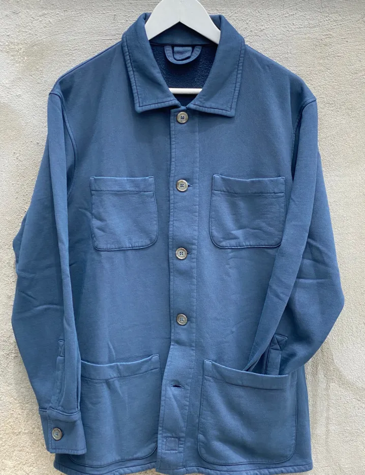 GIACCA CAMICIA WORKER COTONE FELPATO BOLTEY SPAIN