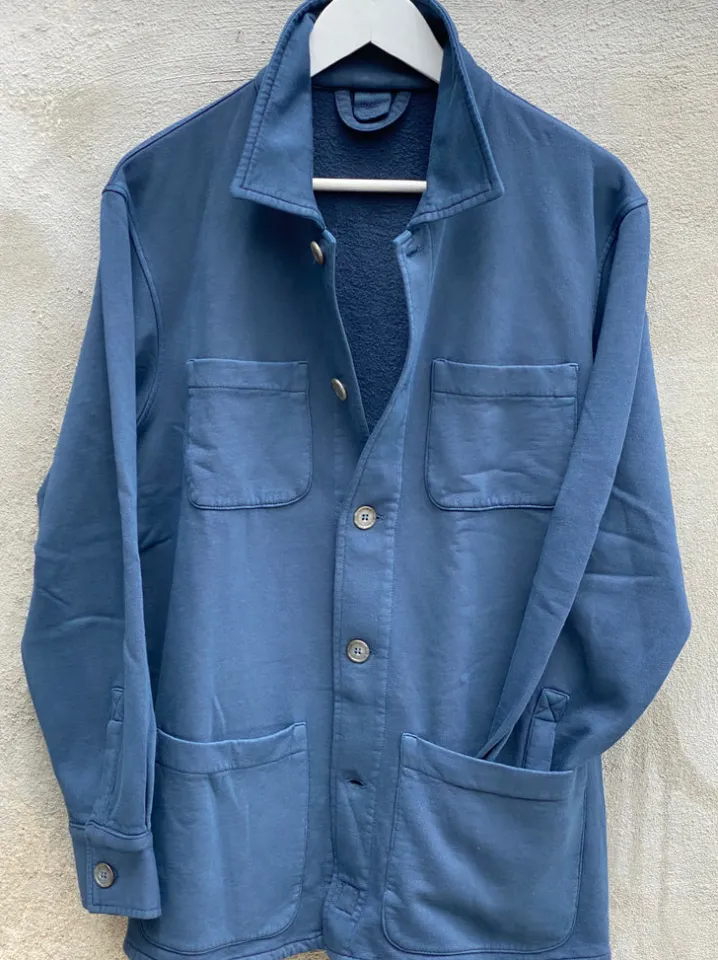 GIACCA CAMICIA WORKER COTONE FELPATO BOLTEY SPAIN