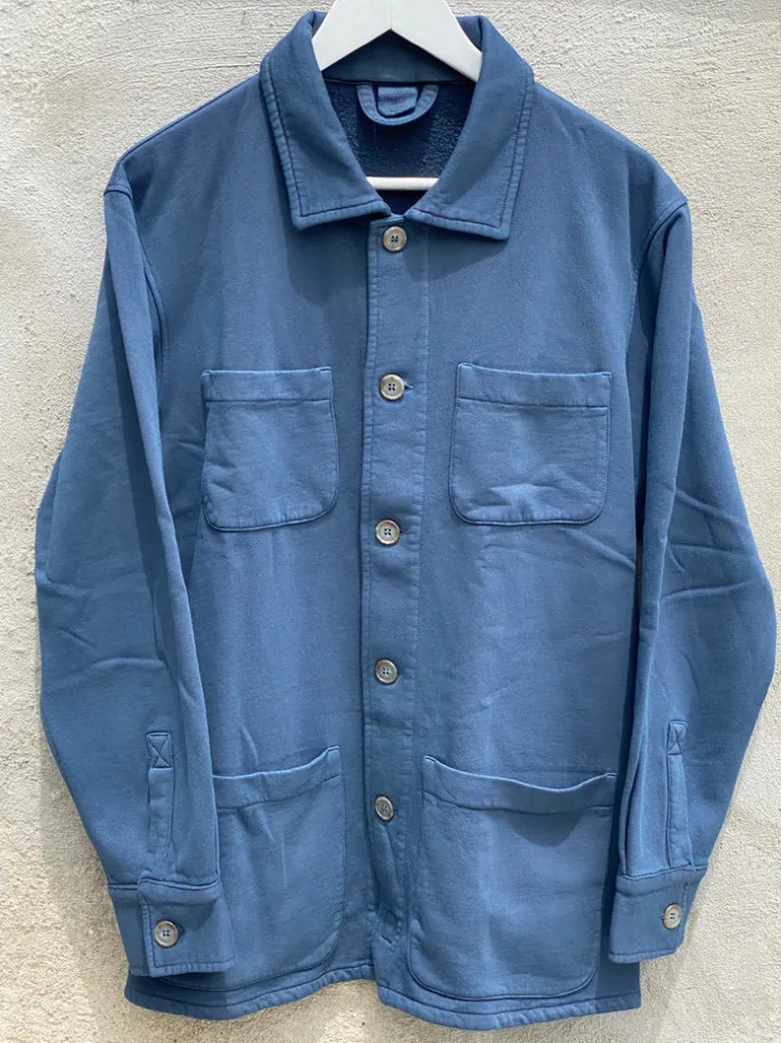 GIACCA CAMICIA WORKER COTONE FELPATO BOLTEY SPAIN