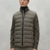 GIACCA CARDIGAN BIMIALF KNIT MAN DARK OLIVE ECOALF