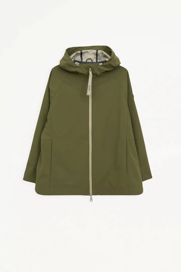 IMPERMEABILE SOFTSHELL NOE TANTA RAIN WINTER MOSS