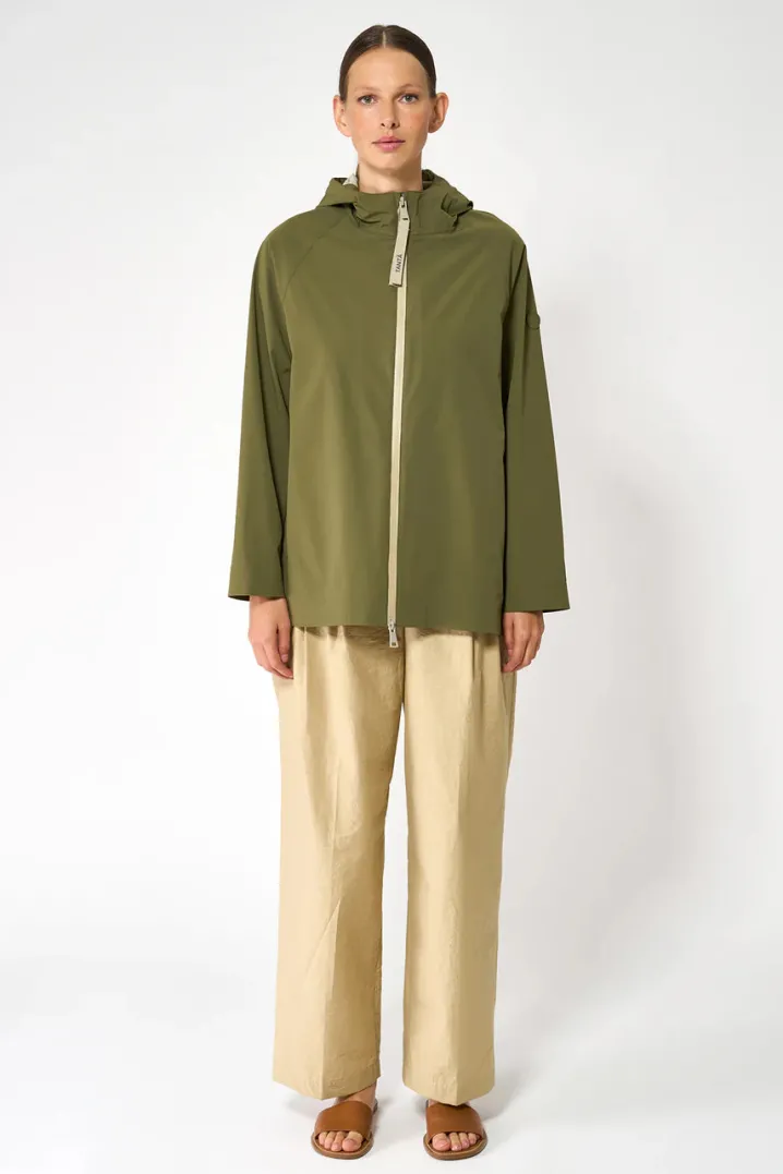 IMPERMEABILE SOFTSHELL NOE TANTA RAIN WINTER MOSS