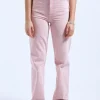 JEANS REGULAR FIT ECHO WASHED PINK