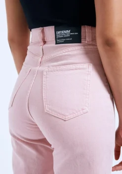 JEANS REGULAR FIT ECHO WASHED PINK