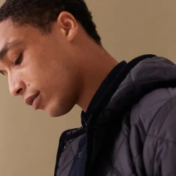 LAVENHAM CRAYDON JACKET NAVY BLU