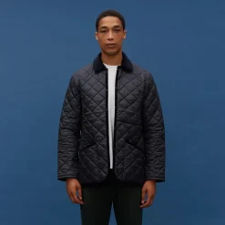 LAVENHAM RAYDON JACKET NAVY BLU
