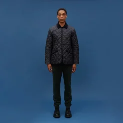 LAVENHAM RAYDON JACKET NAVY BLU