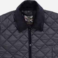 LAVENHAM RAYDON JACKET NAVY BLU
