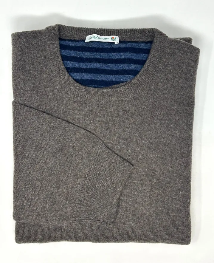 MAGLIONE GIROCOLLO "CARAMELLA"