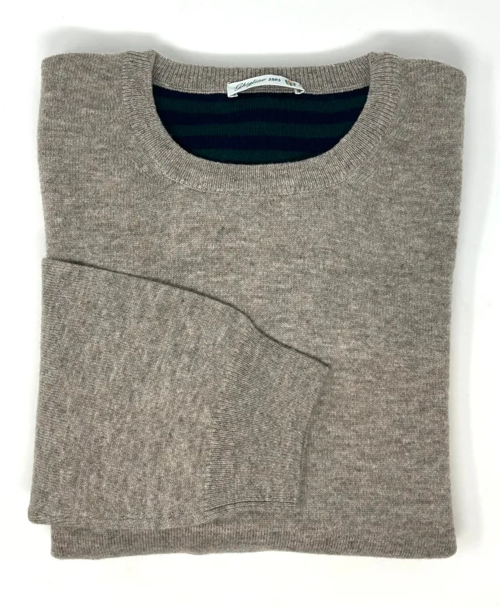 MAGLIONE GIROCOLLO "CARAMELLA"
