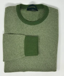 MAGLIONE GIROCOLLO SALE E PEPE 100% PURO CASHMERE