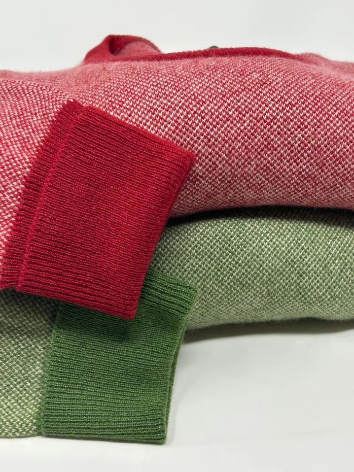 MAGLIONE GIROCOLLO SALE E PEPE 100% PURO CASHMERE