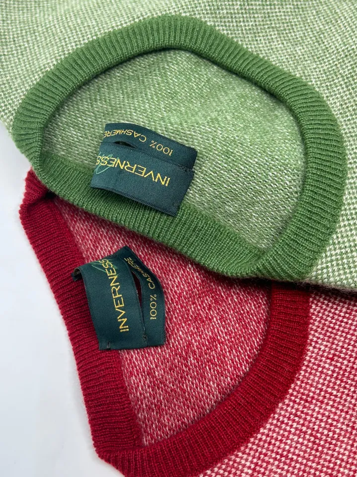 MAGLIONE GIROCOLLO SALE E PEPE 100% PURO CASHMERE