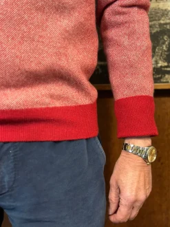 MAGLIONE GIROCOLLO SALE E PEPE 100% PURO CASHMERE