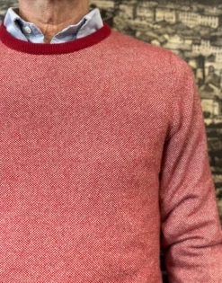 MAGLIONE GIROCOLLO SALE E PEPE 100% PURO CASHMERE