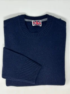 MAGLIONE “MARIO” BASIC LANA EXTRAFINE