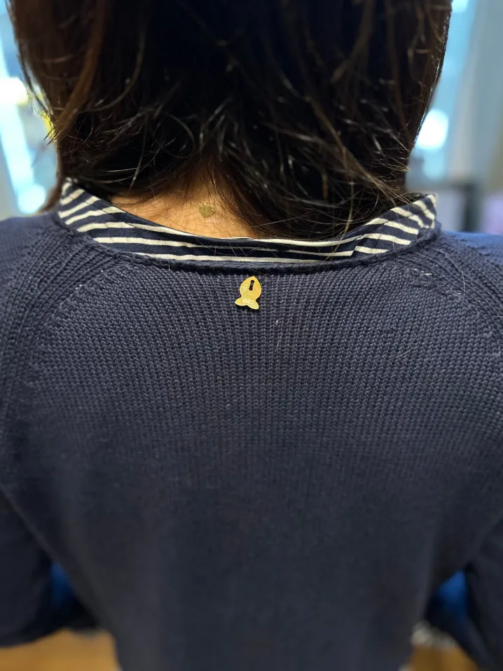 MAGLIONE MILLERIGHE STILE MARINIERE