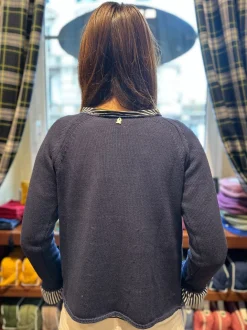 MAGLIONE MILLERIGHE STILE MARINIERE