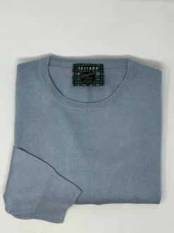 MAGLIONE "4 SEASON" GIROCOLLO SETA E CASHMERE