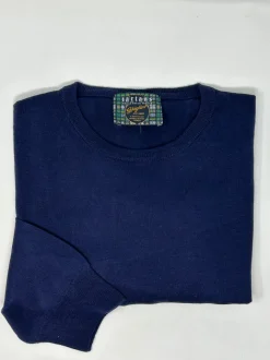 MAGLIONE "4 SEASON" GIROCOLLO SETA E CASHMERE