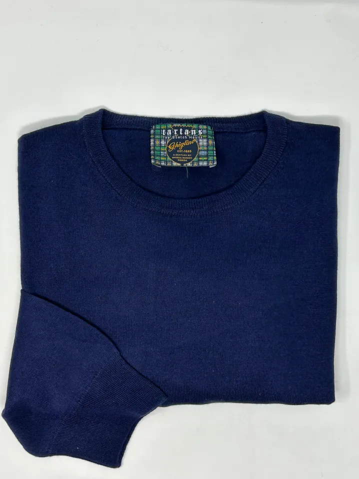 MAGLIONE "4 SEASON" GIROCOLLO SETA E CASHMERE