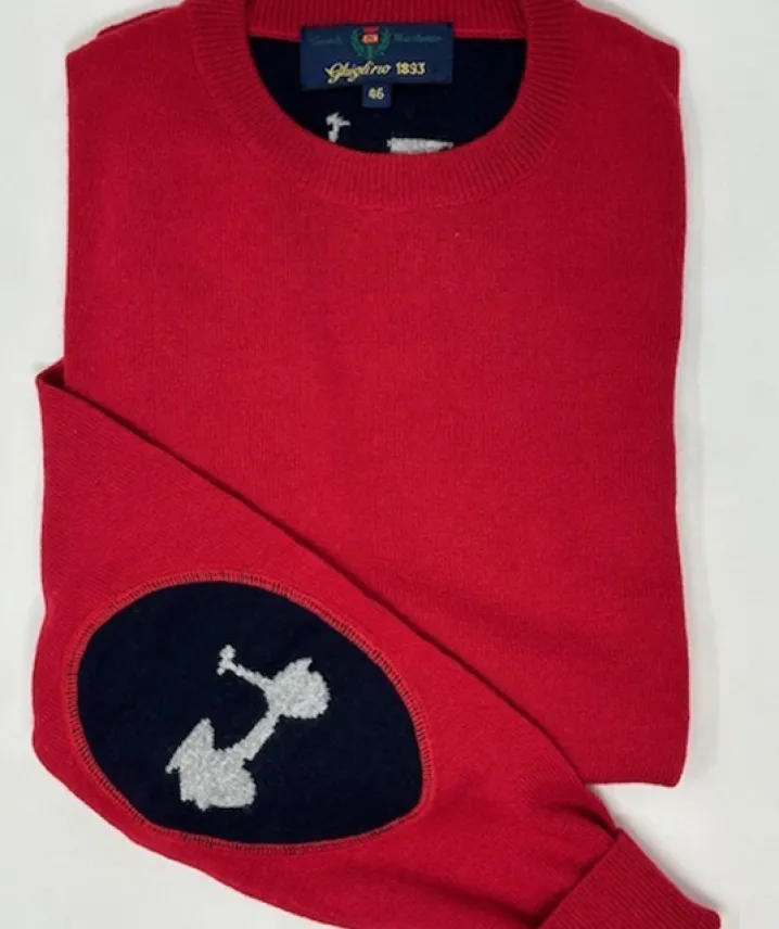 MAGLIONE "50 SPECIAL" GIROCOLLO TOPPA DISEGNO VESPA
