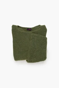 MAGLIONE "DAISY" LUREX MANICA SVASATA