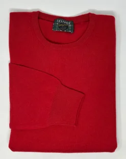 MAGLIONE "EDWARD" GIROCOLLO IN LANA E CASHMERE